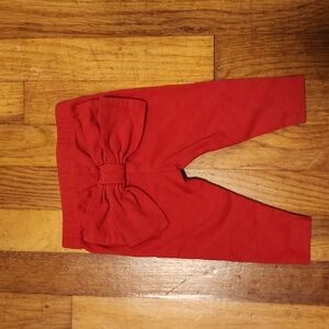 Cat & Jack Baby Girl Pants with Booty Bow